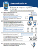 PDF Document of the Procedure in Brief in Español. Blood Glucose Meter for healthcare professionals. ARKRAY USA, Inc.