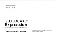 GLUCOCARD Expression - User Manual --English