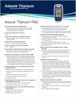 Assure Titanium FAQ